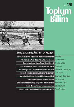 Toplum ve Bilim Sayı 120, 2011