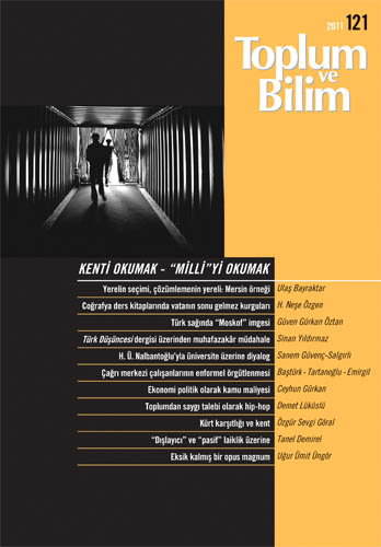 Toplum ve Bilim Sayı 121, 2011