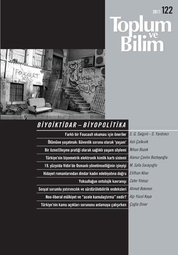 Toplum ve Bilim Sayı 122, 2011
