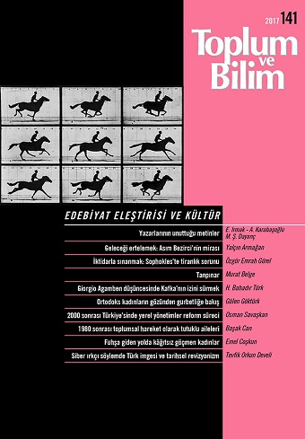 Toplum ve Bilim Sayı 141, 2017