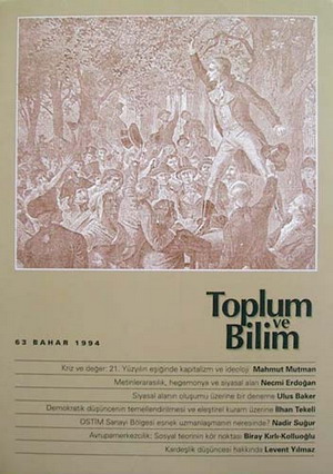 Toplum ve Bilim Sayı 63, 1994