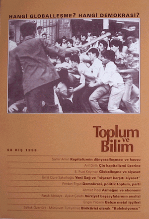 Toplum ve Bilim Sayı 68, 1995